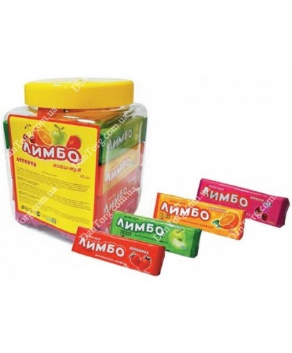Жевательная конфета в банке Лимбо